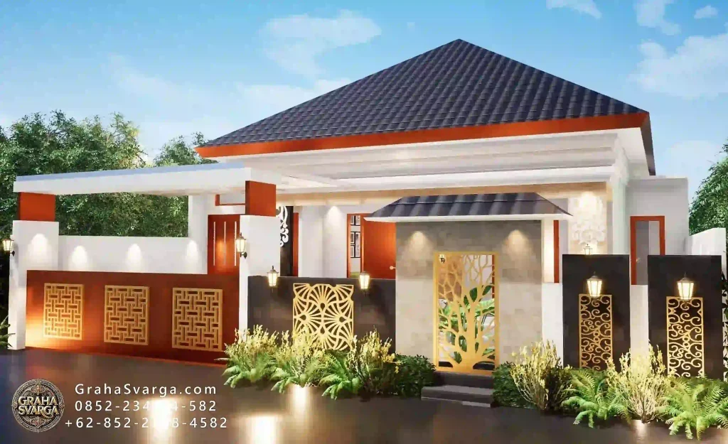 Inspirasi desain rumah di Sleman - Setio3D 6