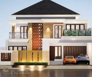 Rumah Minimalis Modern Karya Setio3d Com 022