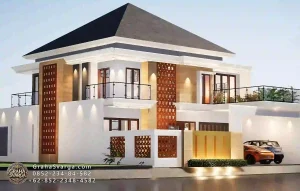 Rumah Minimalis Modern Karya Setio3d Com 024