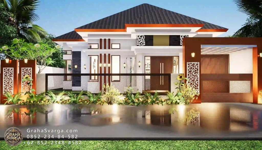 Inspirasi desain rumah di Bangka - Setio3D 3