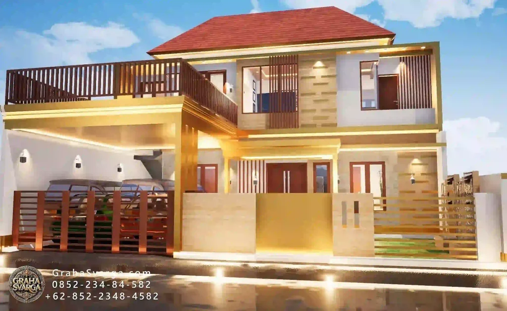 Inspirasi desain rumah di Sanggau - Setio3D 3