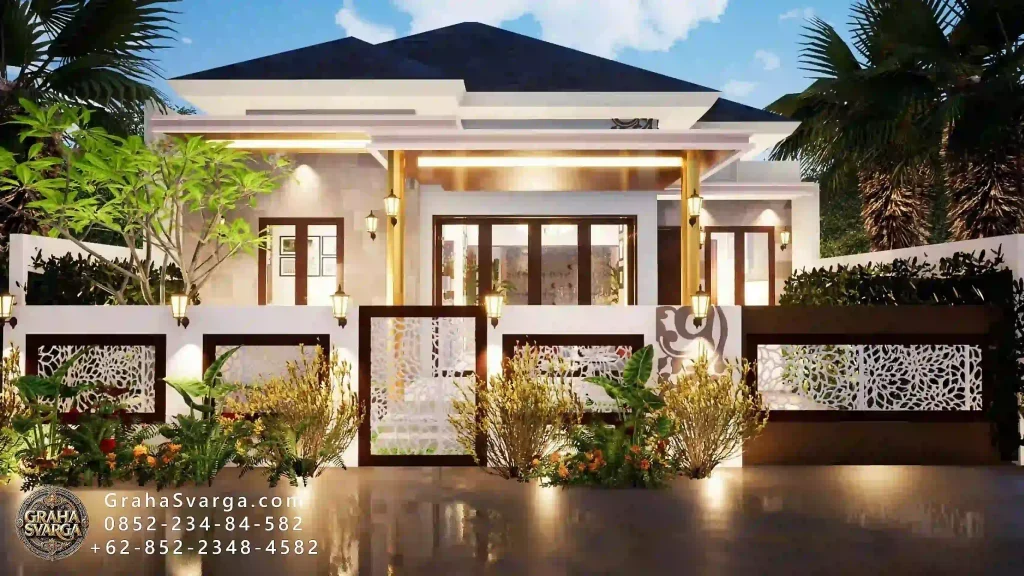 Inspirasi desain rumah di Pelalawan - Setio3D 1