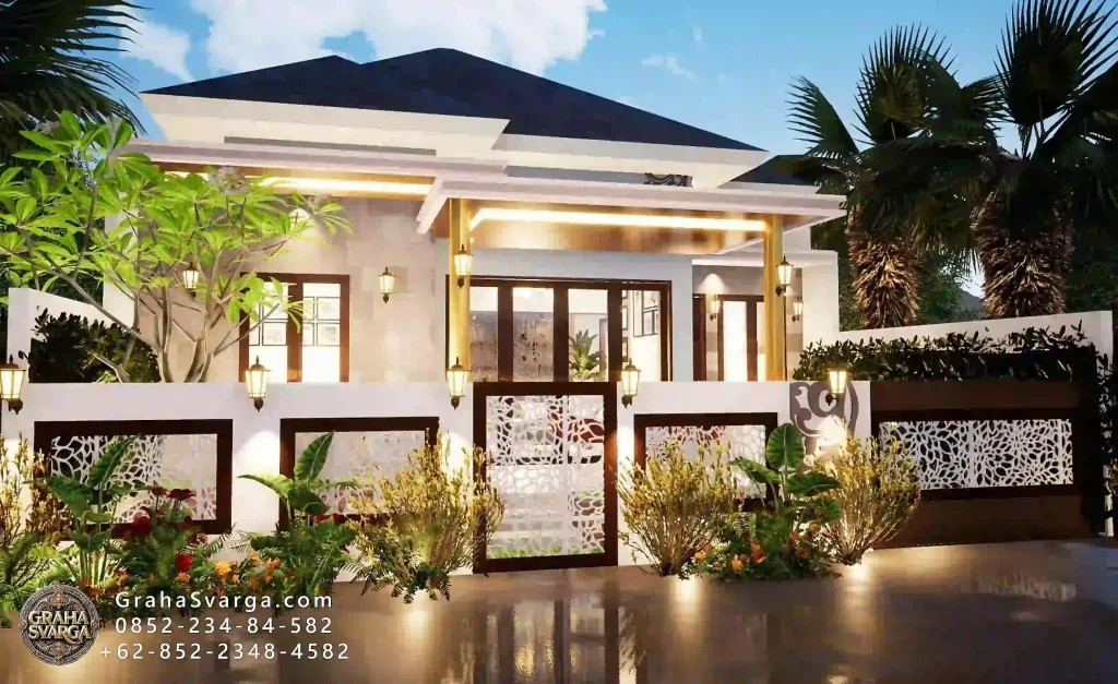 Inspirasi desain rumah di Pangkal Pinang - Setio3D 6