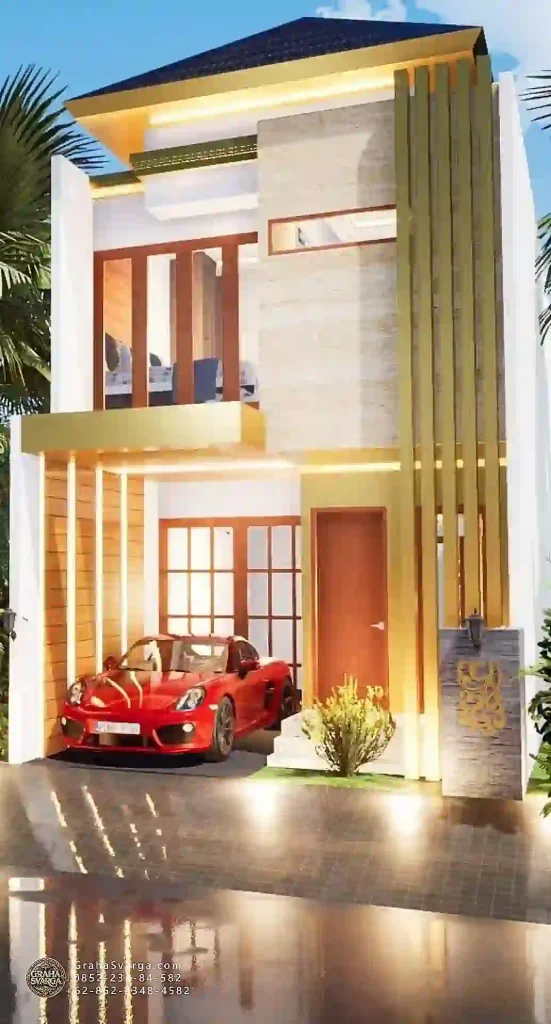 Inspirasi desain rumah di Bangka - Setio3D 1