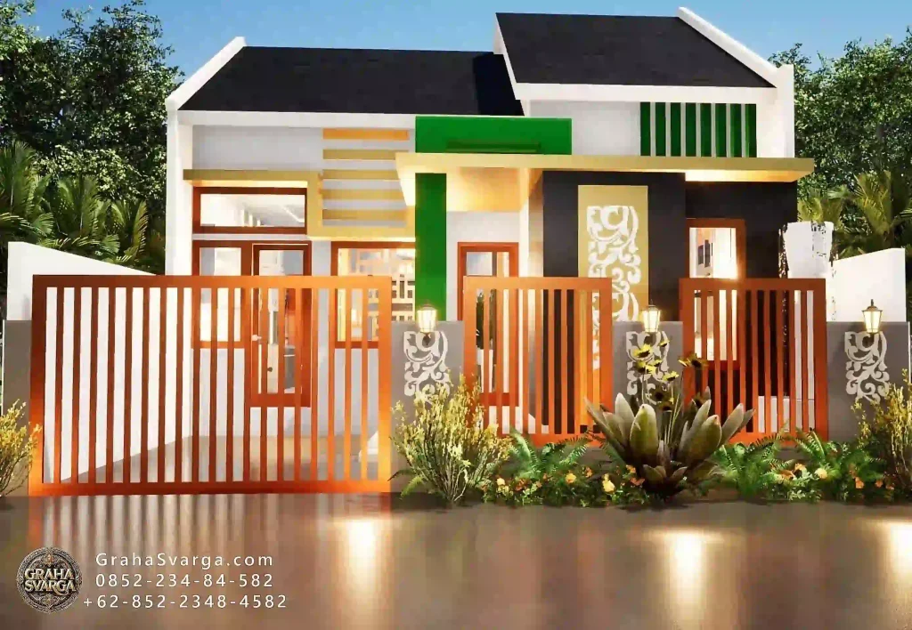 Inspirasi desain rumah di Minahasa Tenggara - Setio3D 2