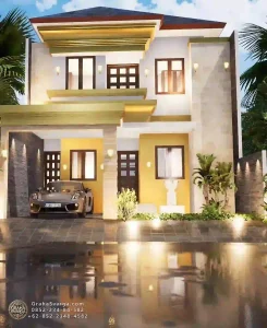 Rumah Minimalis Modern Karya Setio3d Com 049