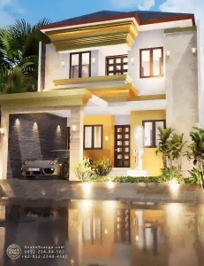 Rumah Minimalis Modern Karya Setio3d Com 050