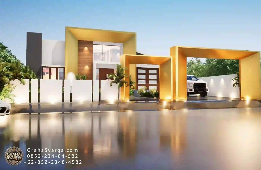 Inspirasi desain rumah di Tapanuli Tengah - Setio3D 3
