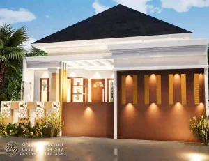 Rumah Minimalis Modern Karya Setio3d Com 065