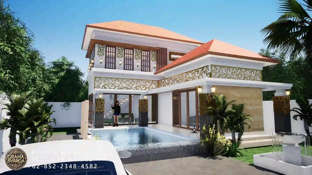 Inspirasi desain rumah di Bengkulu Utara - Setio3D 5