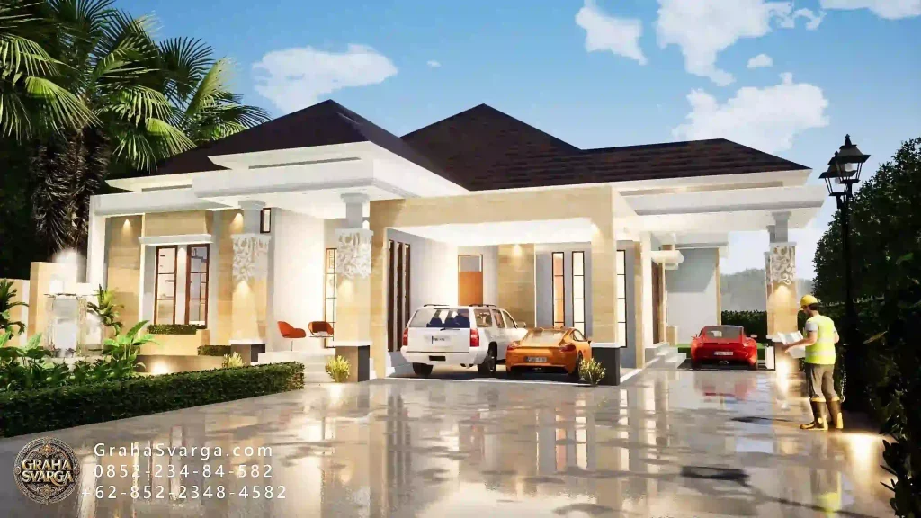 Inspirasi desain rumah di Kuningan - Setio3D 1