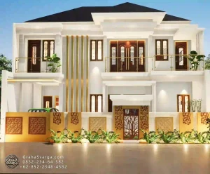 Rumah Minimalis Modern Karya Setio3d Com 094