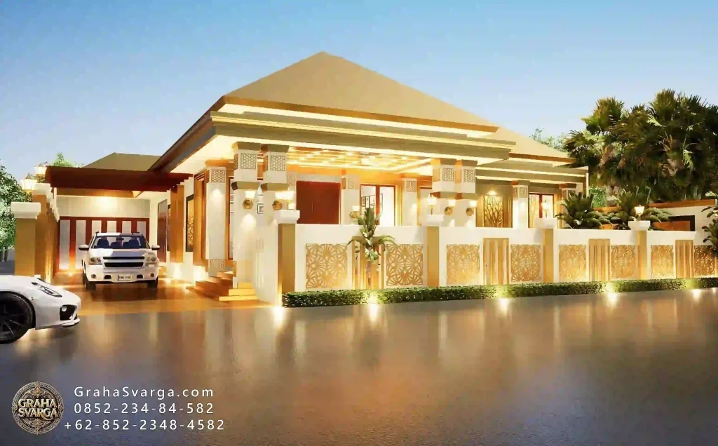 Inspirasi desain rumah di Bantul - Setio3D 3