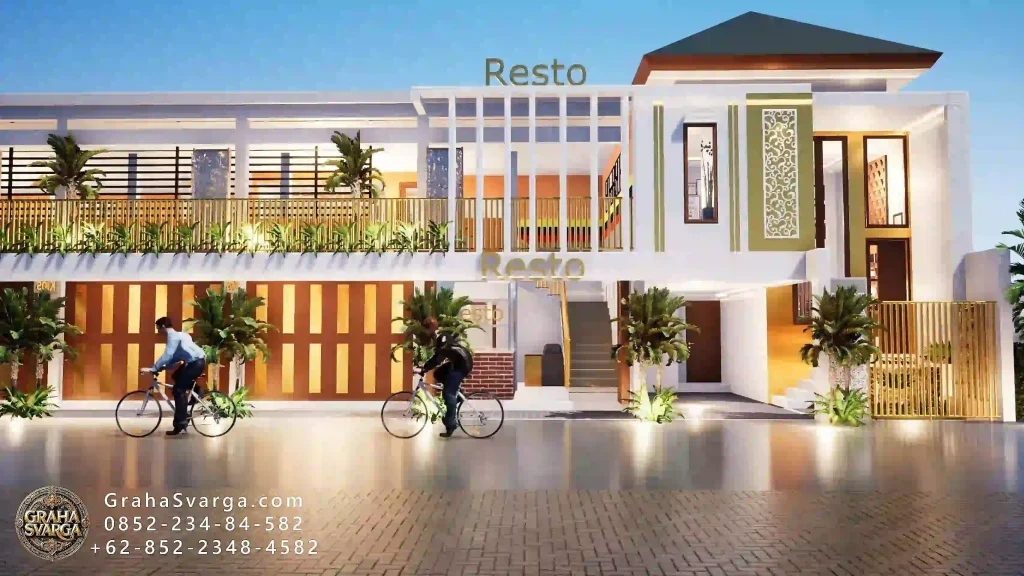 Inspirasi desain rumah di Banjar - Setio3D 4