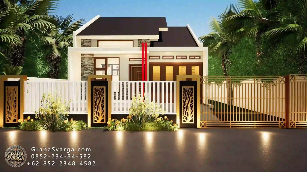 Inspirasi desain rumah di Paser - Setio3D 5