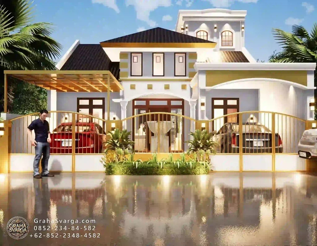 Inspirasi desain rumah di Tapin - Setio3D 5