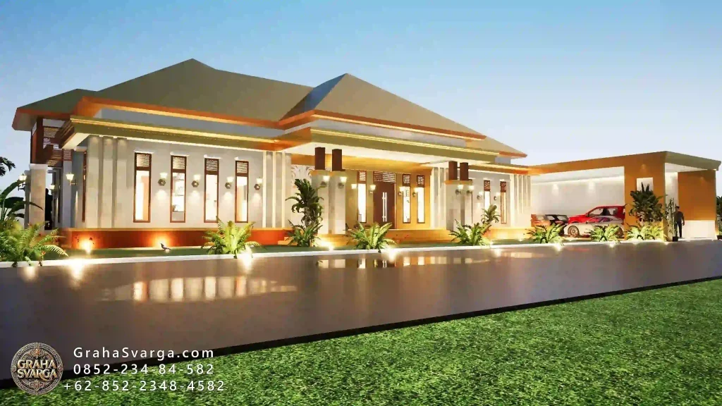 Inspirasi desain rumah di Bantul - Setio3D 4