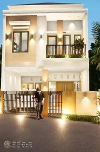 Rumah Minimalis Modern Karya Setio3d Com 130