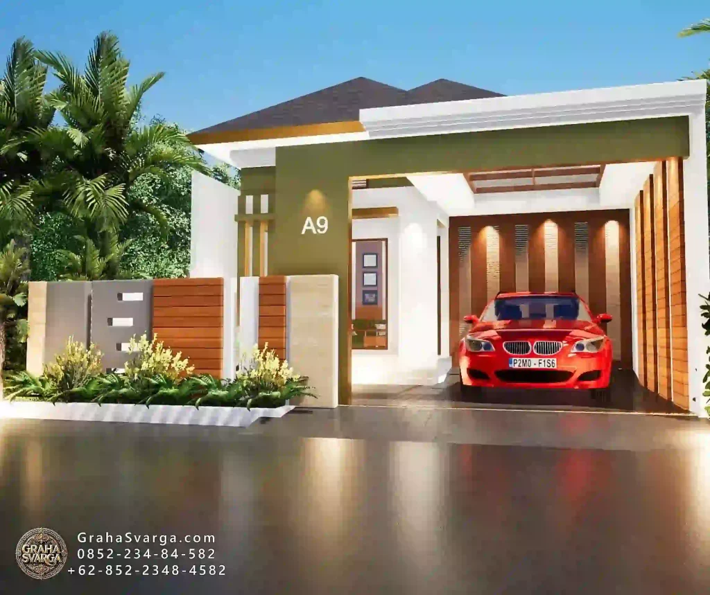 Inspirasi desain rumah di Tanah Datar - Setio3D 4