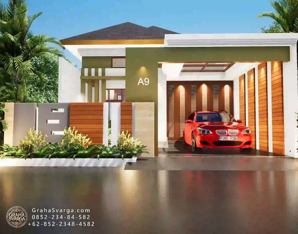 Inspirasi desain rumah di Sorong Selatan - Setio3D 2