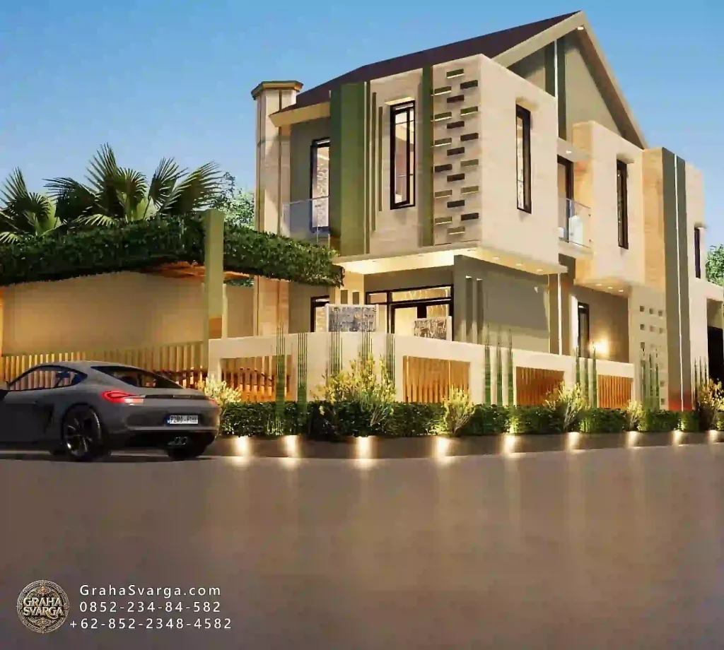 Inspirasi desain rumah di Bandung Barat - Setio3D 1