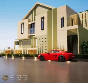 Rumah Minimalis Modern Karya Setio3d Com 150