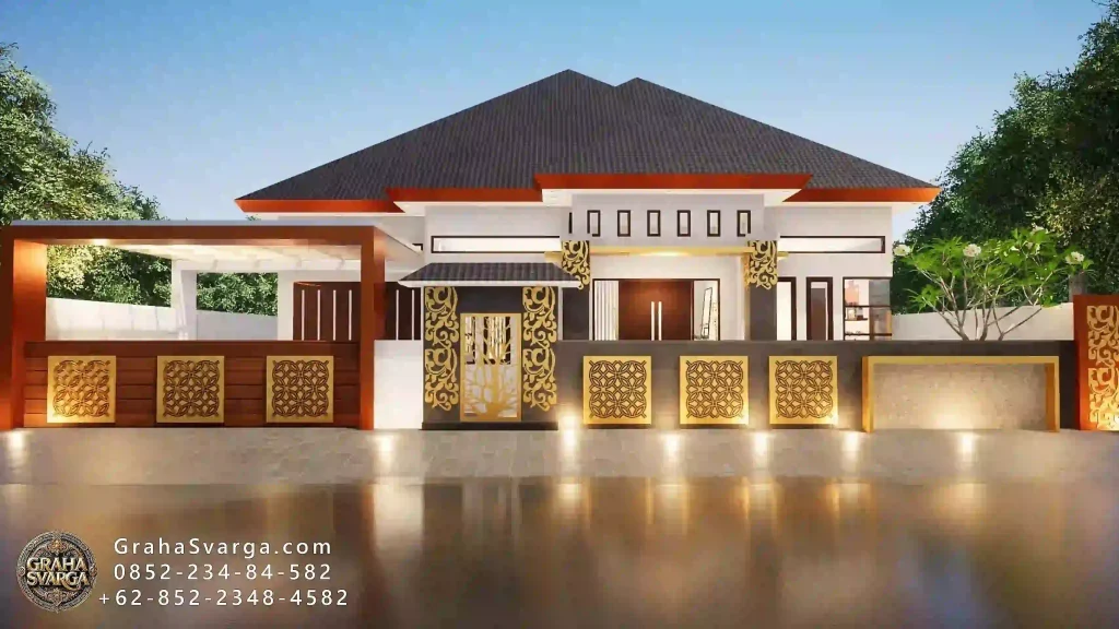 Inspirasi desain rumah di Lingga - Setio3D 6