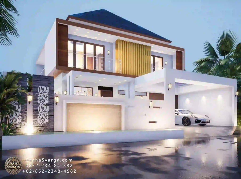 Inspirasi desain rumah di Sorong - Setio3D 2