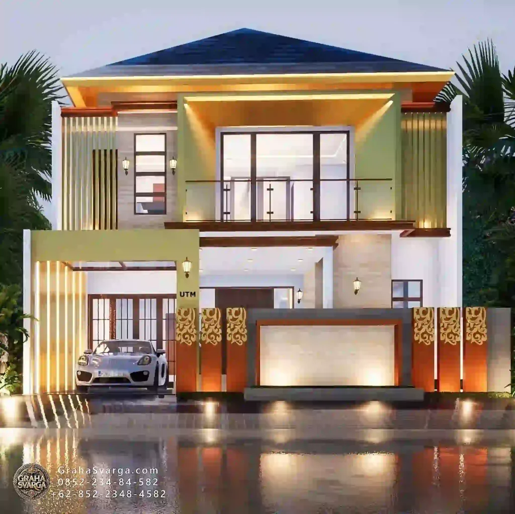 Inspirasi desain rumah di Teluk Wondama - Setio3D 5