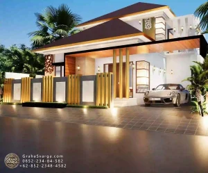 Rumah Minimalis Modern Karya Setio3d Com 173
