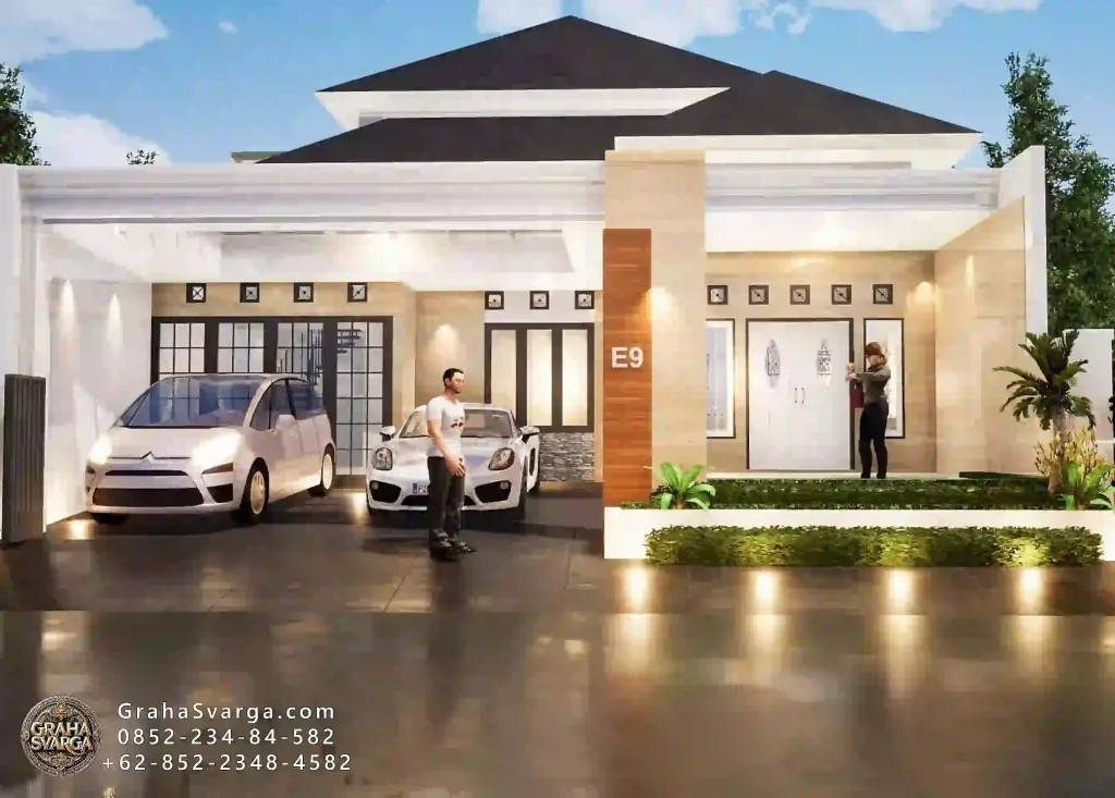Inspirasi desain rumah di Sigi - Setio3D 3