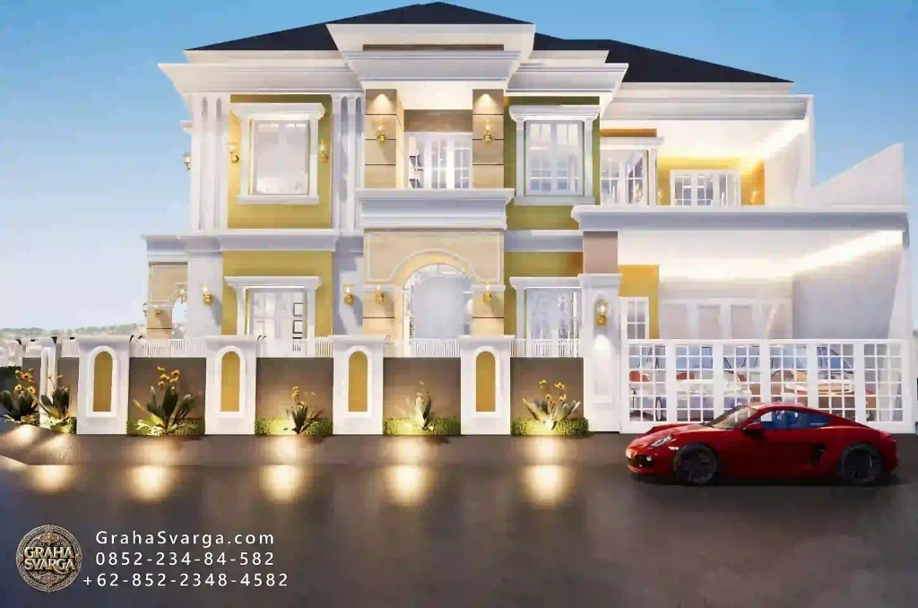 Inspirasi desain rumah di Solok - Setio3D 5