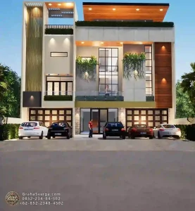 Rumah Minimalis Modern Karya Setio3d Com 191